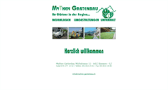 Desktop Screenshot of mythen-gartenbau.ch